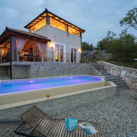 빌라 Antonia - Private Pool & Panorama Kvarner View *
