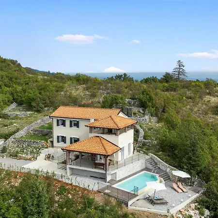 Antonia - Private Pool & Panorama Kvarner View * Zagorje