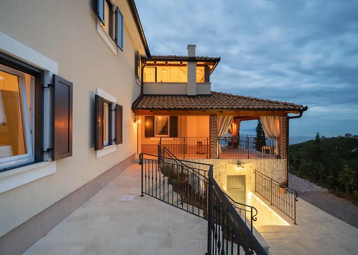 Antonia - Private Pool & Panorama Kvarner View By 22estates Villa *