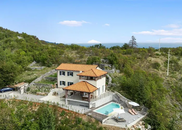 Antonia - Private Pool & Panorama Kvarner View By 22estates * Zagorje